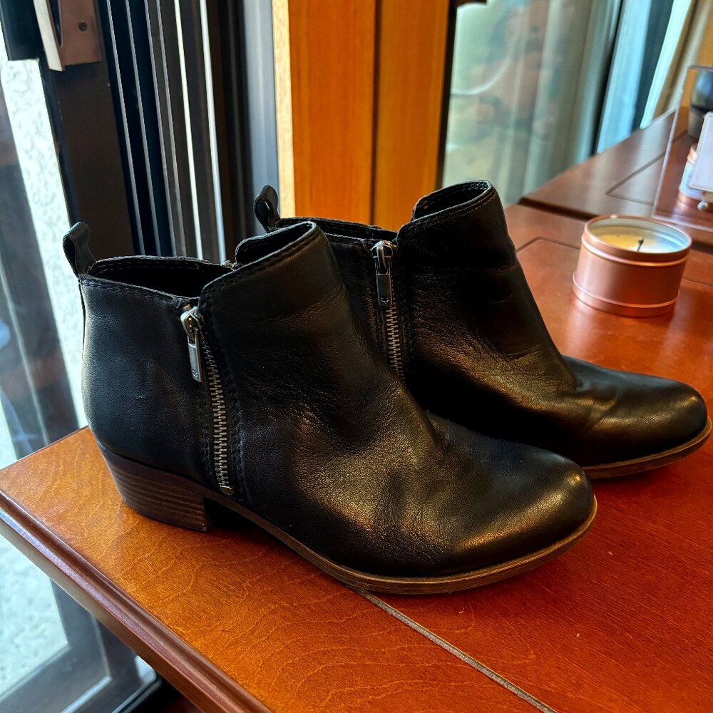 Lucky Brand Basel Booties - size 7